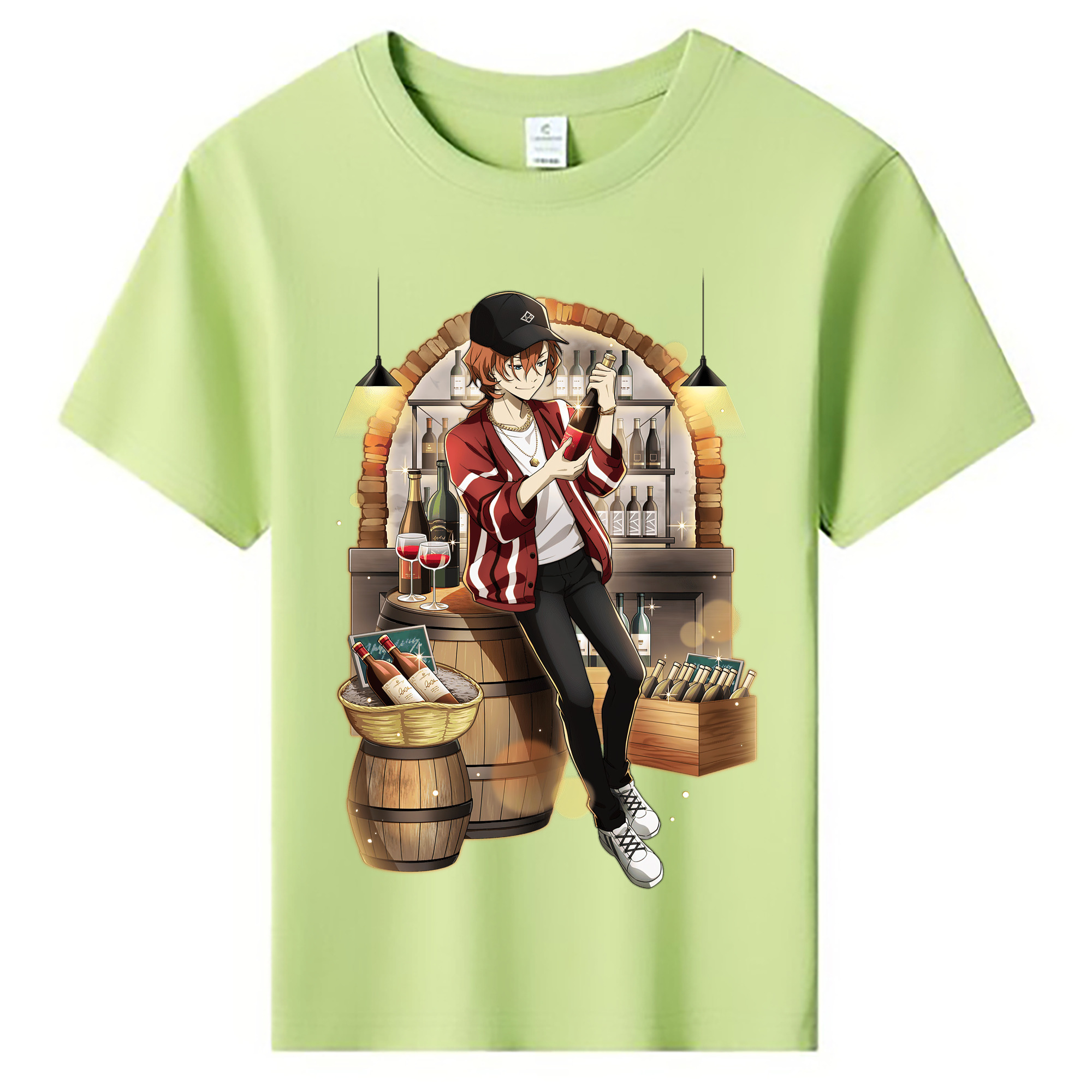 （画像用） 文豪ストレイドッグス Bungo Stray Dogs 綿100％キッズTシャツ（フロントプリント）